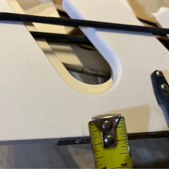 4 Fishing Rod Pole Folding Holders Under Gunwale Boat Starboard White 3 Rods - Picture 13 of 13